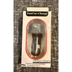 Unbranded Fast Car Charger OS New Black Intelligent Charging Safety Protection